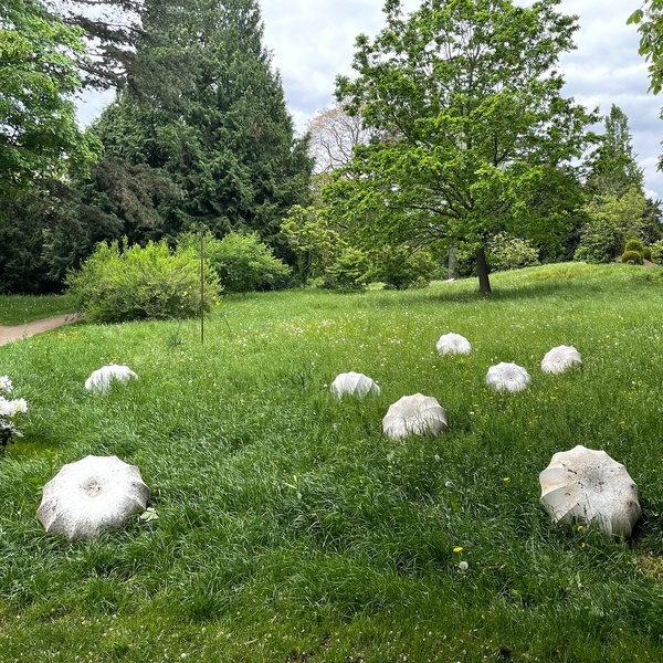 Skulpturen von Katsuhito Nishikawa zu sehen im Schlosspark Bad Homburg v. d. Höhe